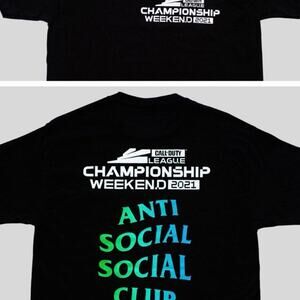 ASSC Anti Social Social Club Call of Duty Unreleased T-shirt